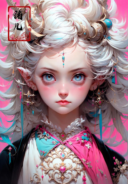绪儿-奇幻萌娃脸Fantasy baby face