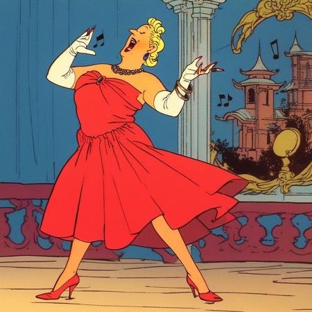 Bianca Castafiore (The Adventures of Tintin, 1939)