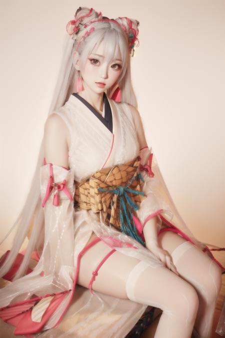 【Realistic & Anime】game--BuZhiHuo - cosplay / 阴阳师- 不知火 cosplay