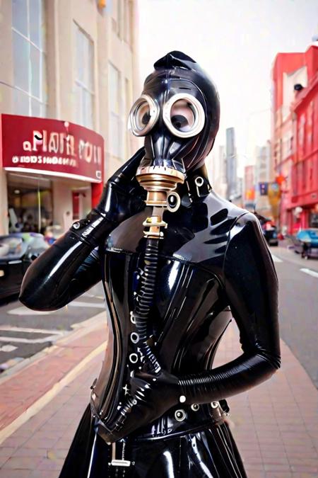 GP5 gasmask with tube版本V1 (ID: 818130)