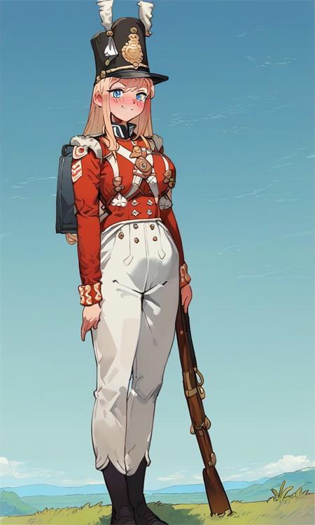 Red coat:british army uniform
