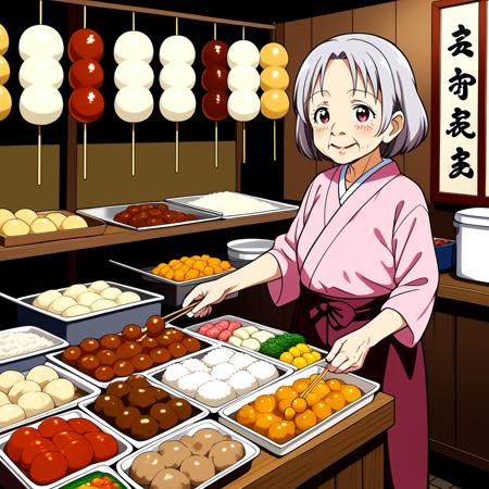 skewered rice dumpling shop