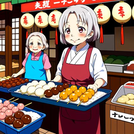 skewered rice dumpling shop