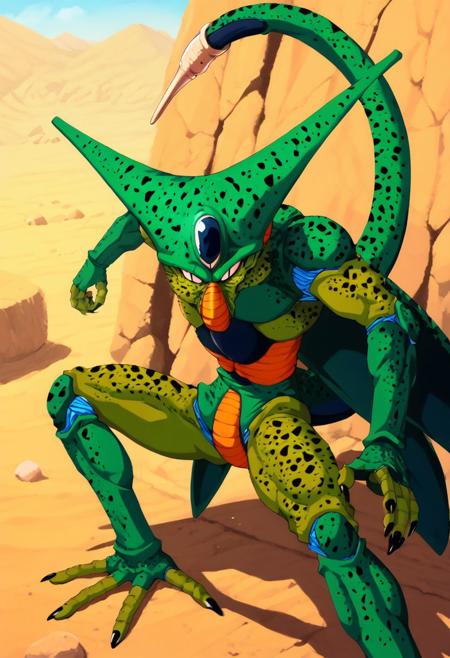 Cell Dragon Ball Pony XL