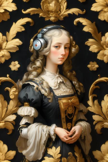 style of Baroque patten 354