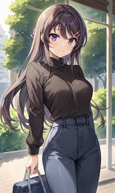 Sakurajima Mai - (Seishun Buta Yarou wa Bunny Girl-senpai no Yume wo Minai) XL / Pony / Illustrious