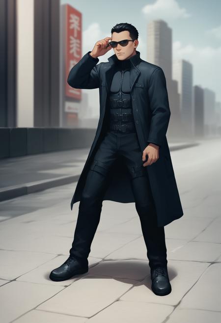 JC Denton (Deus Ex) SDXL LoRA [Pony]