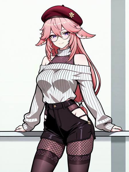 Shorts & Fishnets (Illustrious) - by EDG