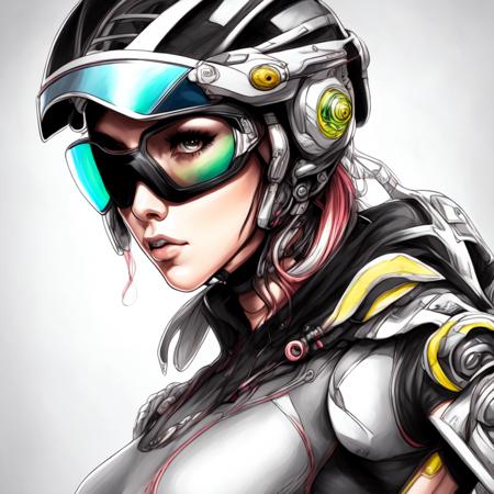 djz Bionic Bike Girl