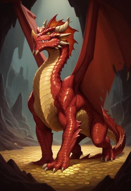 DND Chromatic Dragons版本Red Dragon (ID: 956517)