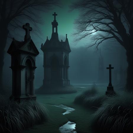Haunted Streets of Highgate: A Gothic Cemetery Lora