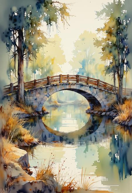 Watercolor painting