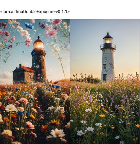 Double Exposure meets Photography Artstyle XL