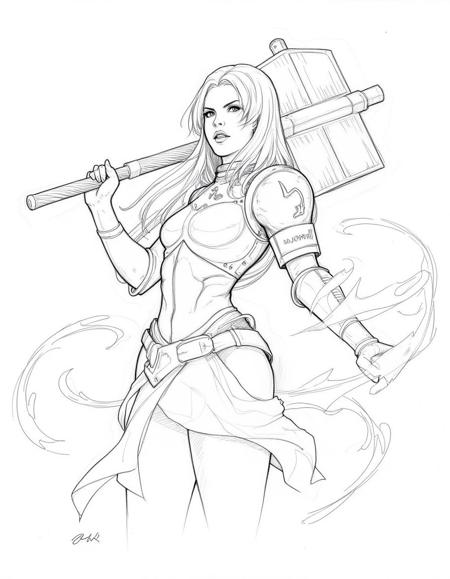Comic Book Pencils FD1