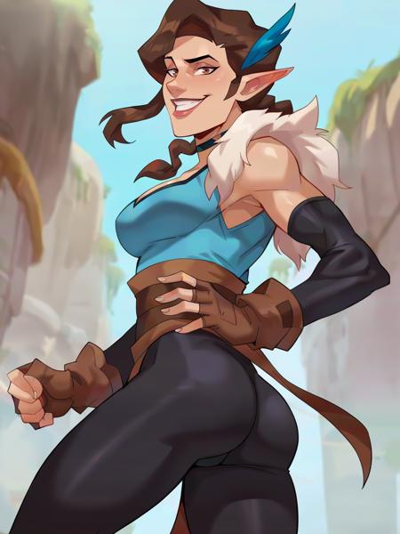 Vex'ahlia (The Legend of Vox Machina) Pony DiffusionXL