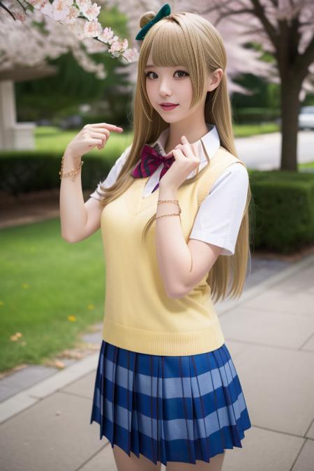 南小鸟 minami kotori 夏校服