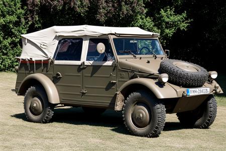 Kübelwagen - German WW2 military vehicle from Volkswagen