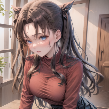 Rin tohsaka  LORA and(Pony)  from fate stay night visual novel