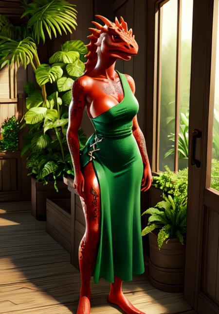 Argonian- Skyrim (Character Style)