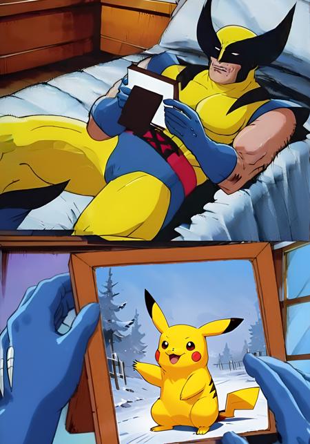 Wolverine Remembers Meme SDXL (Animated Edition)