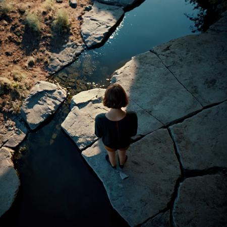 High Angle (from above) cinematic style XL