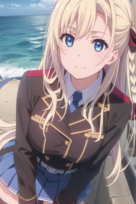 Wilhelmina Braunschweig Ingenohl Friedeburg (ヴィルヘルミーナ・ブラウンシュヴァイク・インゲノール・フリーデブルク) - High School Fleet (ハイスクール・フリート)