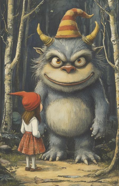 style of Maurice Sendak [SDXL] 377
