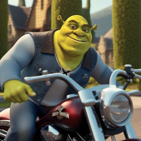 Shrek - SDXL