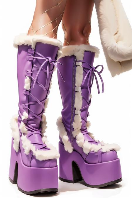 Demonia Cult Camel-311 Platform Boots