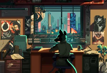 Tails Noir - Urban Pixels版本v1 (ID: 1069112)