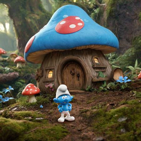 The Smurfs - Flux1.D & SDXL