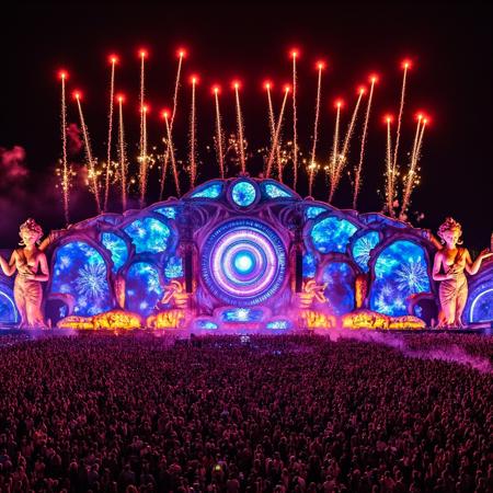 Electronic music festiva