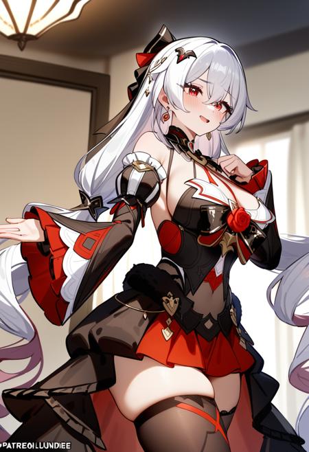 Lunar Vow Crimson Love 月下誓约·予爱以心 | Honkai Impact 3rd 崩坏3版本xl-a31 (ID: 461190)