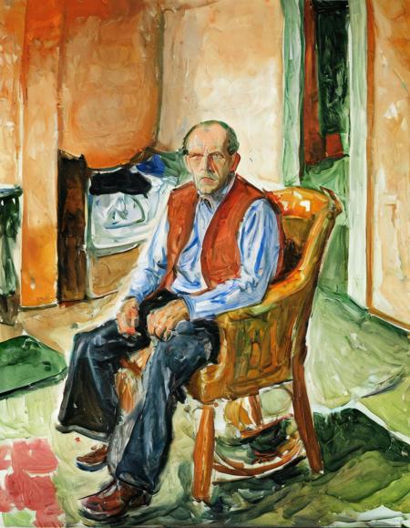 Edvard Munch SDXL 1.0 art style LoRA ?