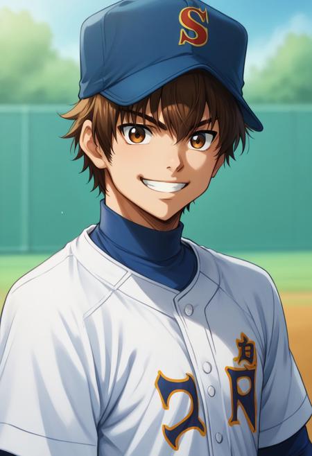 Eijun Sawamura - Daiya no ace / Ace of Diamond - Pony + Illustrious版本Pony - 1.0 (ID: 623878)
