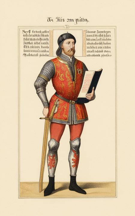 Medieval Illustration Style - SDXL 1.0