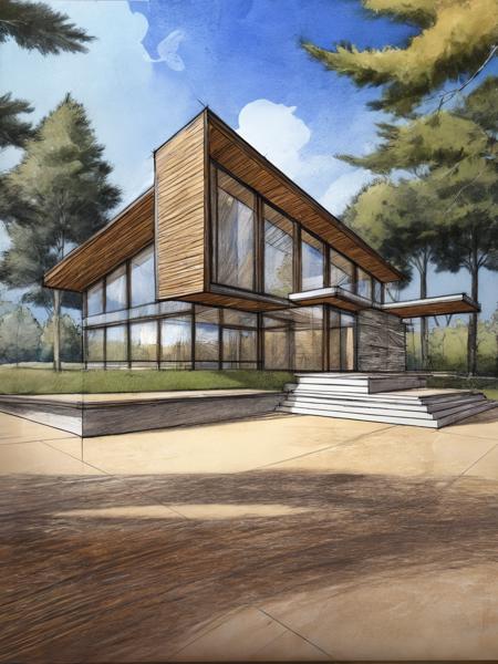 JJ's Drawing- Architecture Sketch