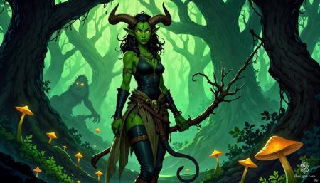 Stylized Fantasy Illustration