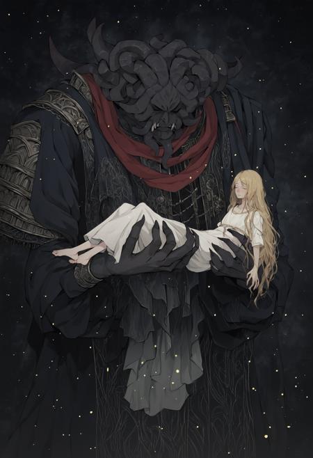 Mohg and Miquella /Elden Ring/Pony Character LoRA版本v1.0 (ID: 527254)