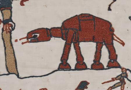Bayeux Tapestry Style (Medieval Embroidery)
