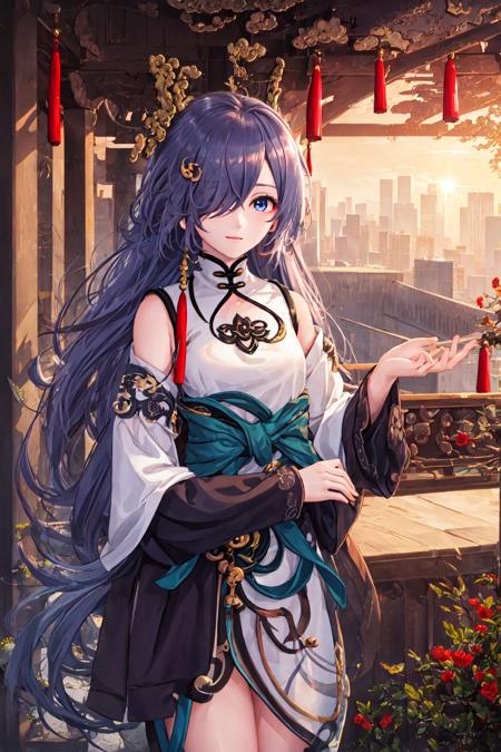 Honkai Impact 3rd-Fu Hua-Azure Empyrea | 崩坏三-符华-云墨丹心