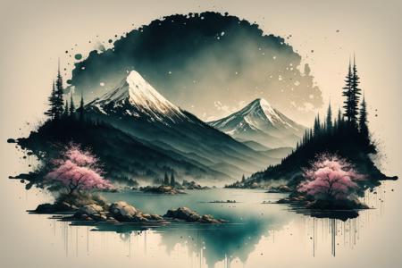 Ink scenery | 水墨山水