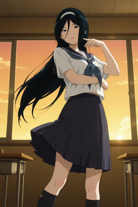 Fuyumi Irisu (入須冬実) - Hyouka (氷菓) (2 Outfits)