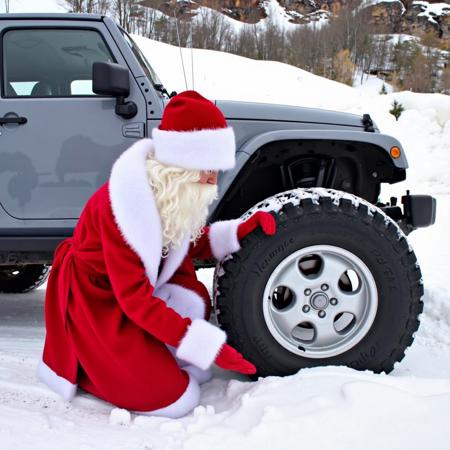 DED MOROZ with SNEGUROCHKA_FLUX