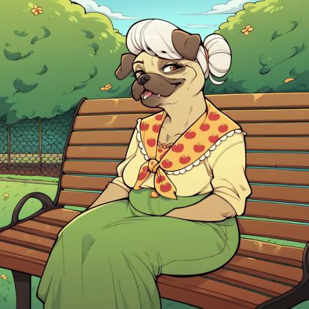Anthro Pug [for pony]