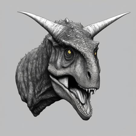 Carnotaurus Head