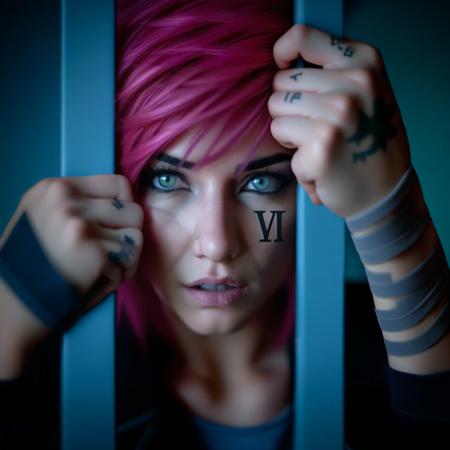 Vi  - Arcane / League of Legends - Realistic Flux1.D &SDXL