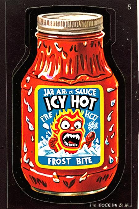 Wacky Packages TOPPS Style XL