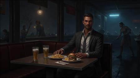 Immortal game art style FLUX