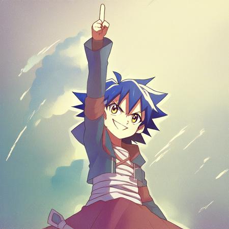 Finger to the sky